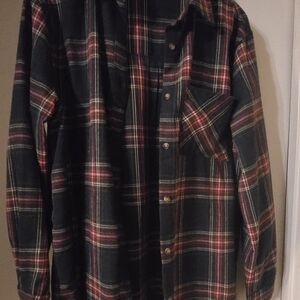 LA MIEL Multicolor Plaid Shirt (Unisex) M - runs a little big / Never Worn